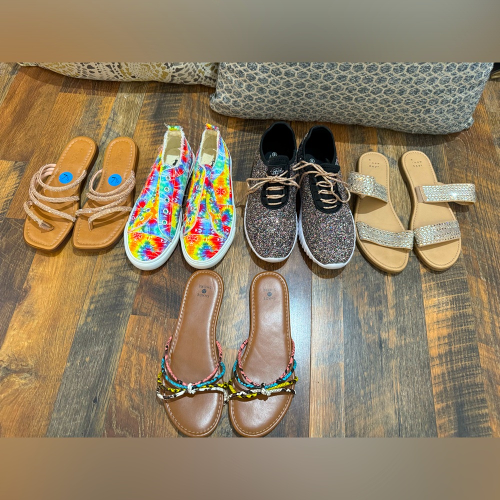 5 Pair of Shoes!